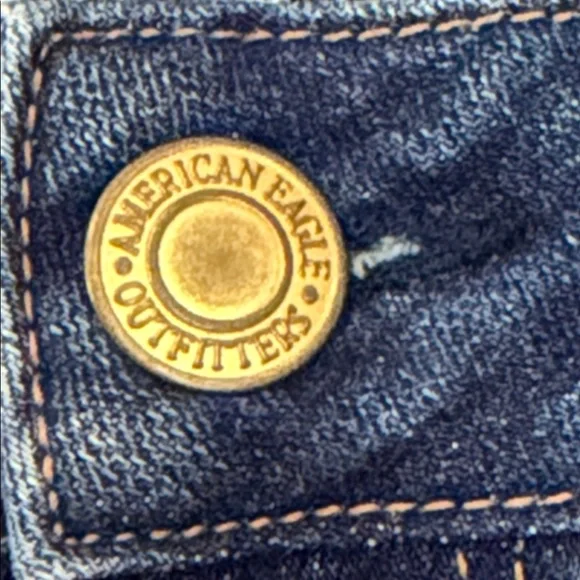 AMERICAN EAGLE Embroidered Floral Denim Jeans - Picture 3 of 9